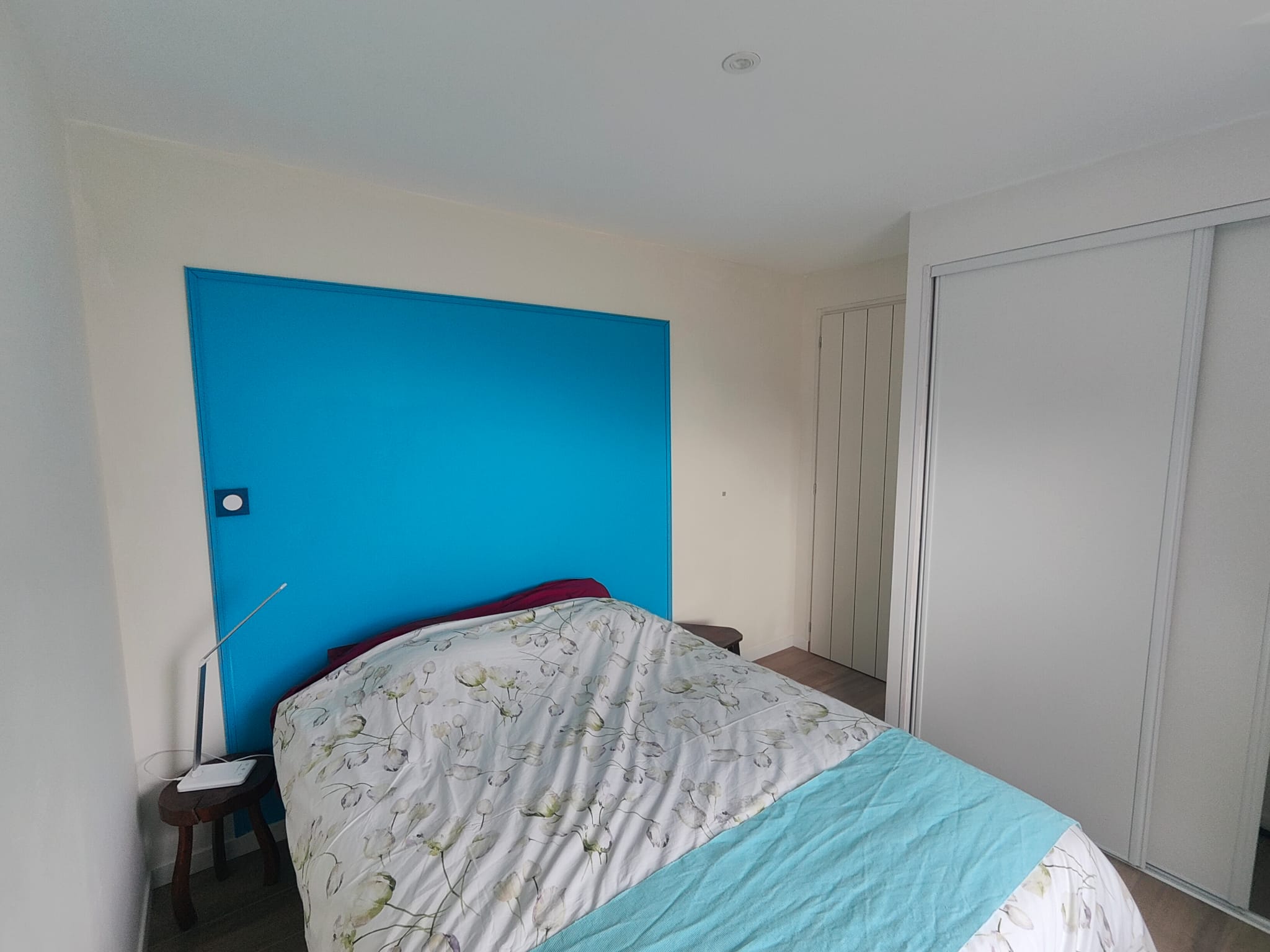 La chambre du gîte Le Phare Niente