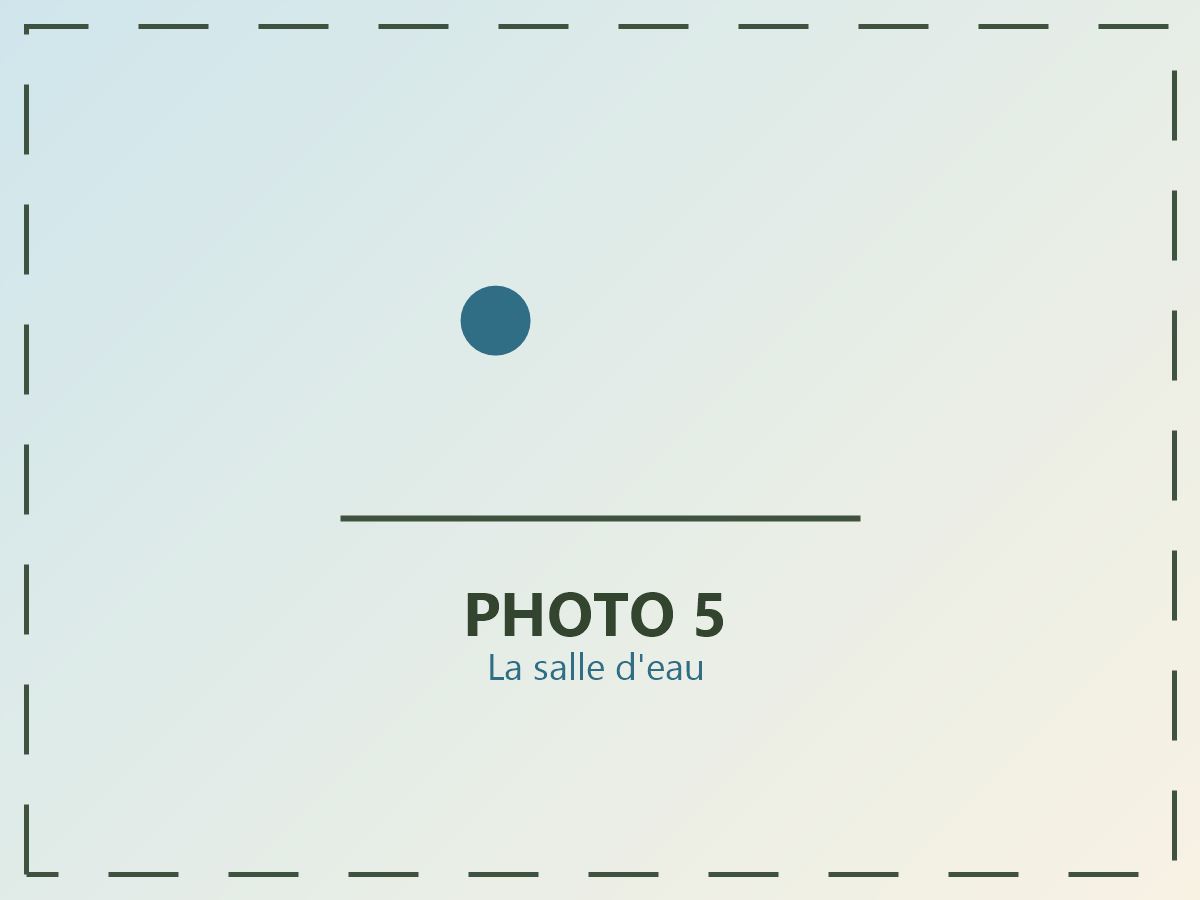 Photo à venir — la salle d'eau